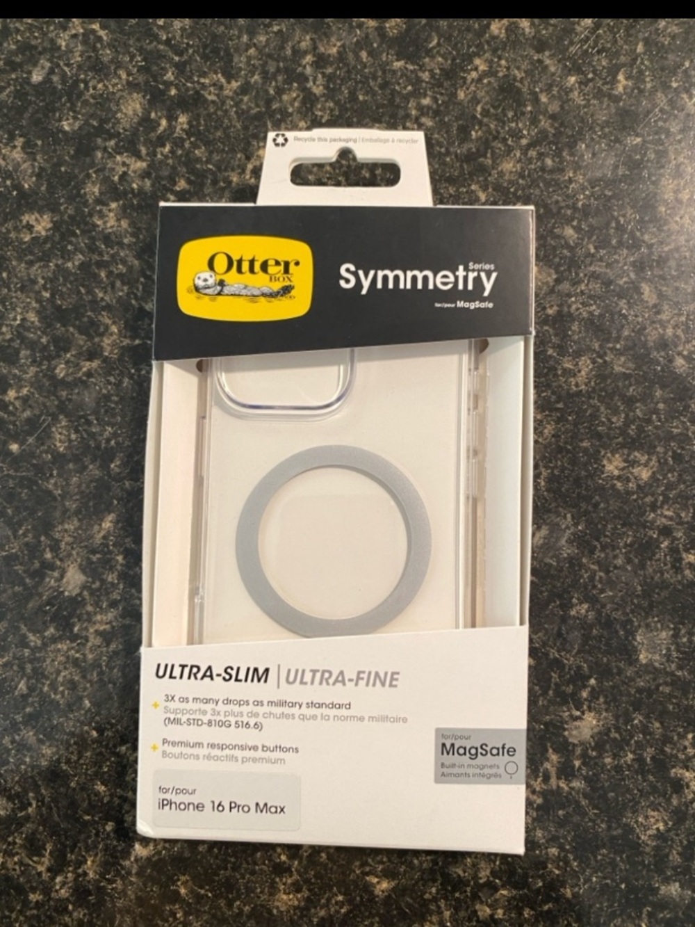 OtterBox Symmetry Series Clear Ultra Slim MagSafe Case - IPhone 16 Pro Max
